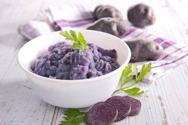 Сорта фиолетового картофеля фото и описание