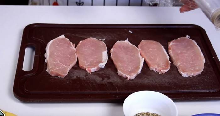 подготовка мяса свинины