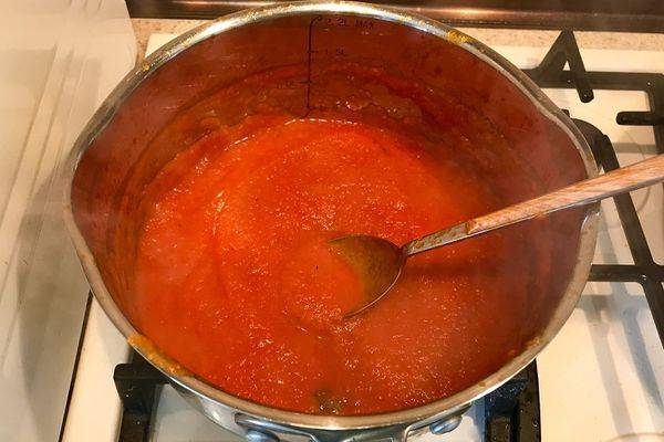 Острый соус из помидоров