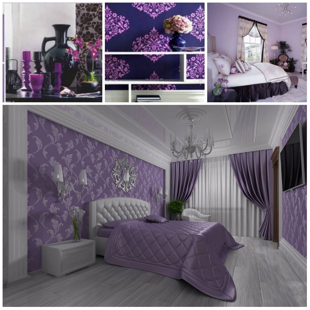 Фиолетовые комнатные цветы