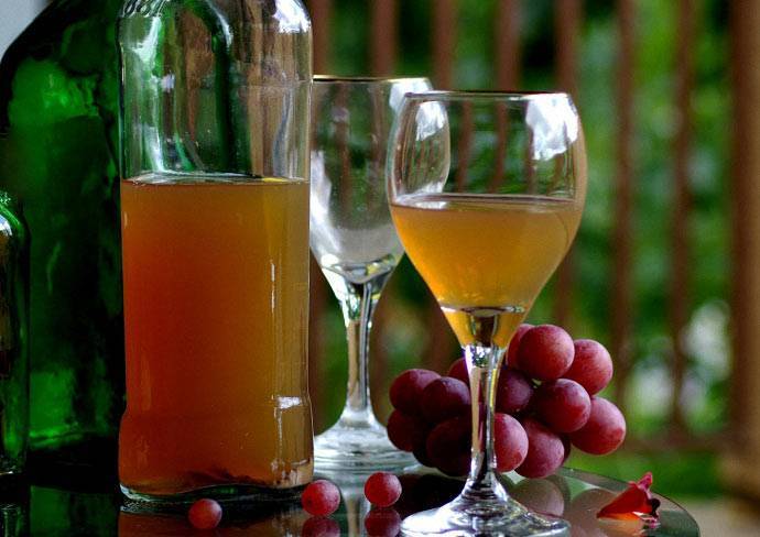 Вино из винограда лидия
