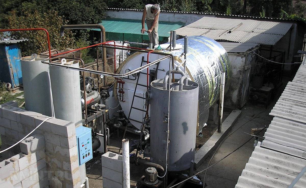 биореактор для переработки навоза