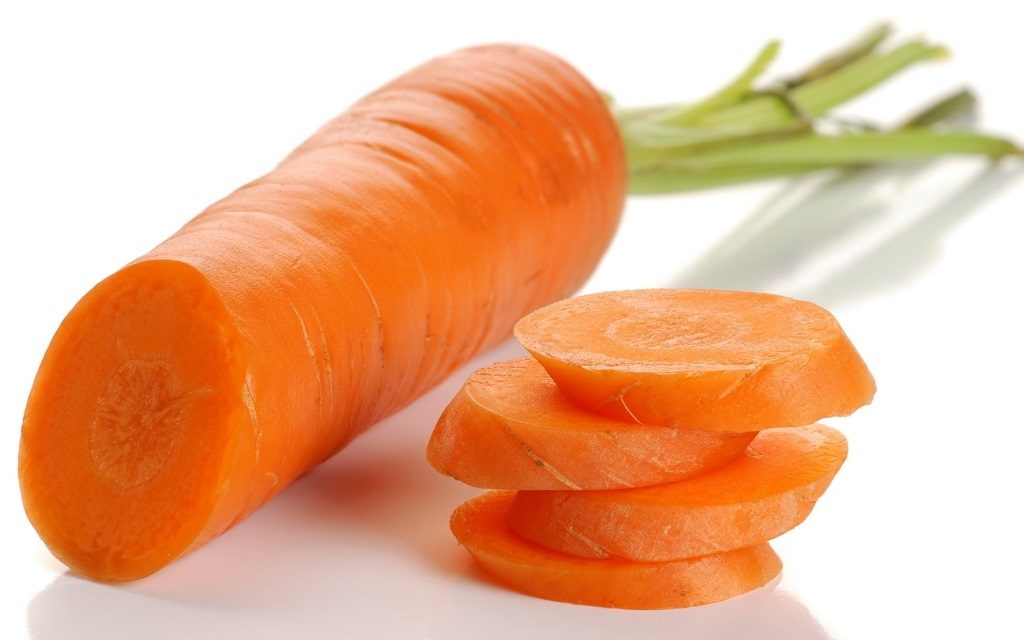 Срез моркови