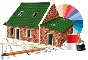 Подбор краски для деревянного дома онлайн