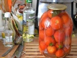 Маринад для помидоров на 1 литр воды
