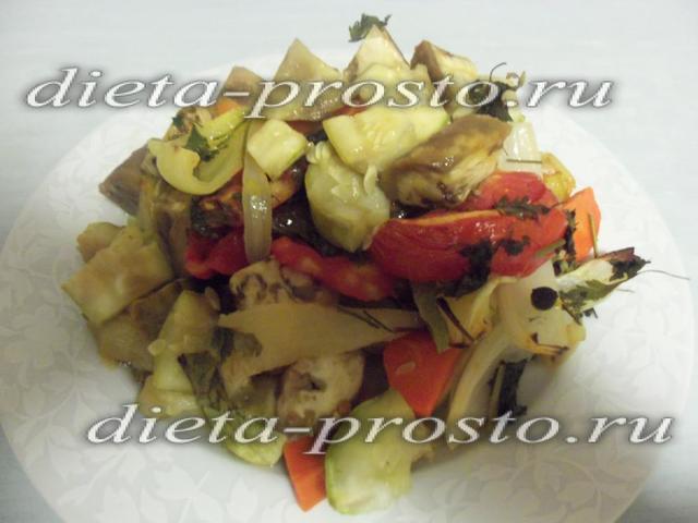 Рецепты диетических блюд из овощей