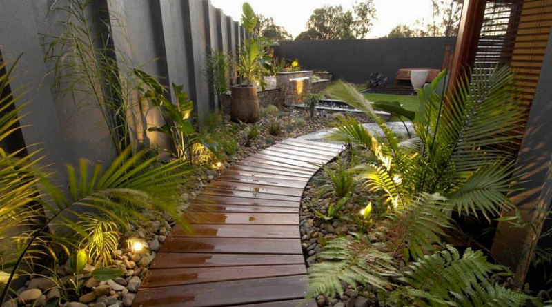 Садовый дизайн для частных домов